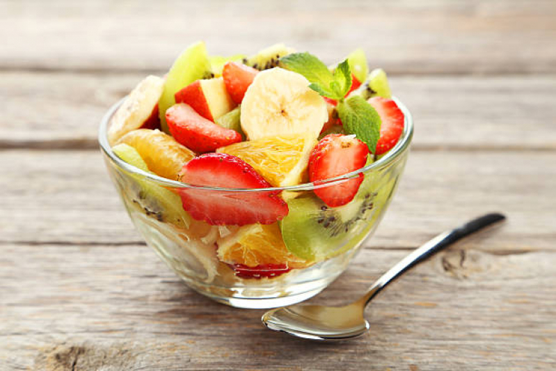 Frutas Processadas sob Forma de Salada Rio Pequeno - Fruta Processada