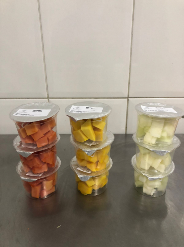 Pote de Frutas Encomendar Franco da Rocha - Frutas Picadas no Pote