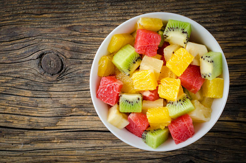 Salada de Frutas Naturais para Empresa Orçamento Grajau - Salada de Fruta para Encomenda de Empresa